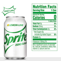 SPRITE ZERO / 12 OZ CANS / 35 PACK