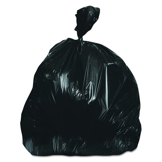 24 X 33 / 12-16 GAL. / LOW-DENSITY / BLACK / 1.0 MIL (500/CASE)