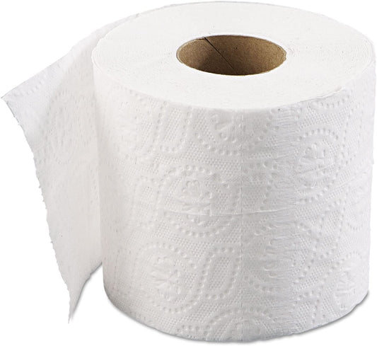 BATH TISSUE / STANDARD ROLL / 2-PLY / 4 X 3 / 500 SHEET (96/CS)