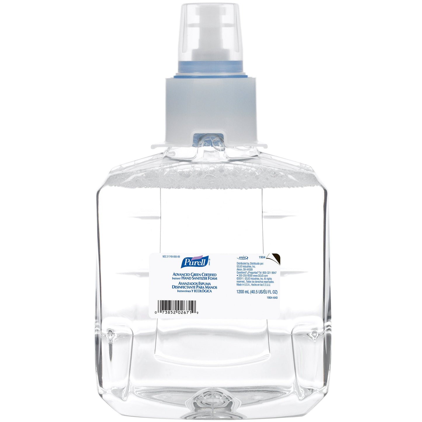 PURELL FOAMING INSTANT HAND SANITIZER REFILL / 1200 ML (2/CS)