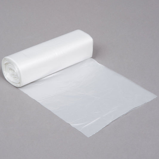 24 X 24 / HIGH DENSITY / 7-10 GAL. / 8 MIC / CLEAR (1,000/CS)