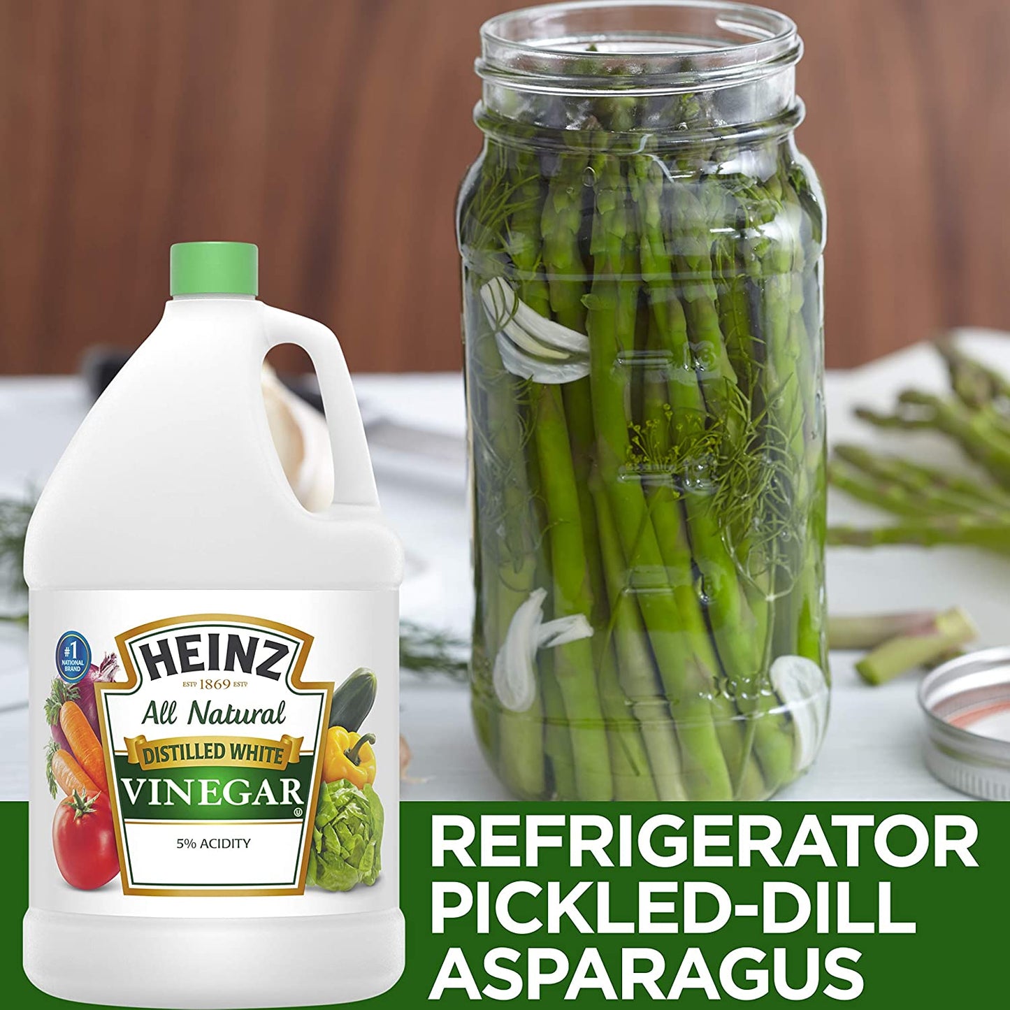 1 GALLON DISTILLED WHITE VINEGAR (4/CS)