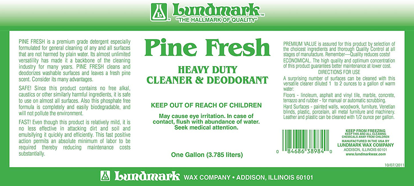 PINE FRESH MULTIPURPOSE CLEANER / 1 GAL (4/CS)