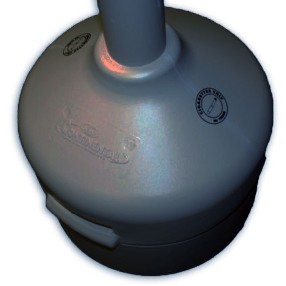 SMOKING RECEPTACLE CLASSIC BLACK