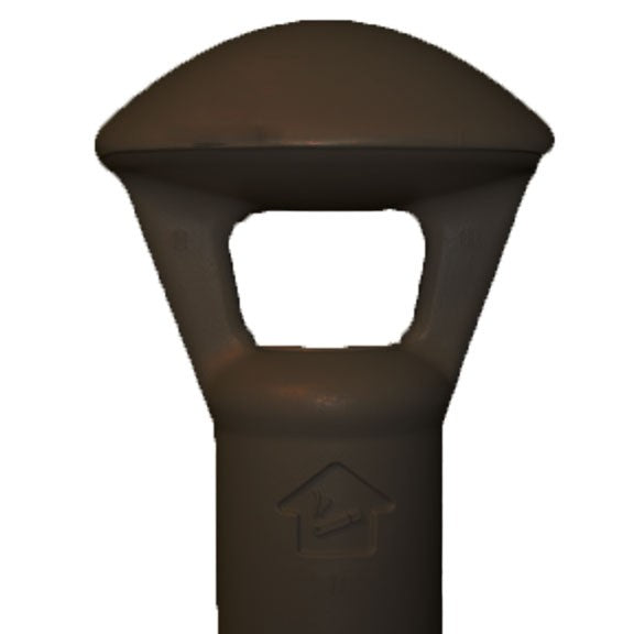 SMOKING RECEPTACLE CLASSIC BLACK