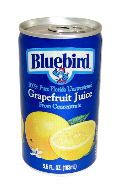 GRAPEFRUIT JUICE / BLUEBIRD / 5.5 OZ SMALL CANS (48/CS)