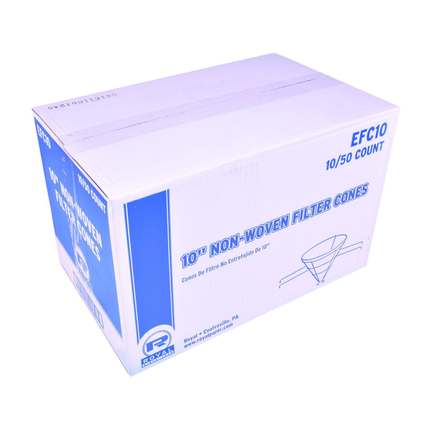 ECONOLINE FILTER CONES NON-WVN 10IN 10/50
