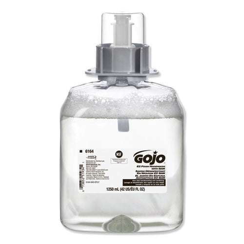 E2 FOAM SANITIZING SOAP, FRAGRANCE-FREE, 1,250 ML REFILL, 3/CARTON GOJO