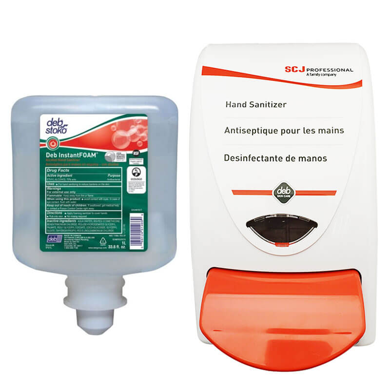DEB SANITIZER FOAMING ALCOHOL BASED CARTRIDGE, 1000ML (8/CS)