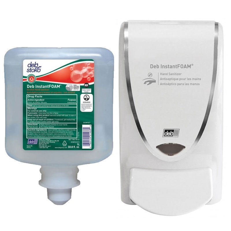 DEB SANITIZER FOAMING ALCOHOL BASED CARTRIDGE, 1000ML (8/CS)