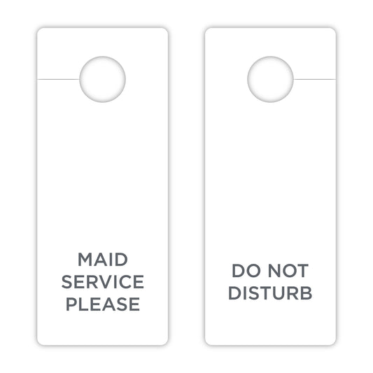 DO NOT DISTURB / DND - NON LOGO - MAID SERVICE - 3 X 8 (100/CS)