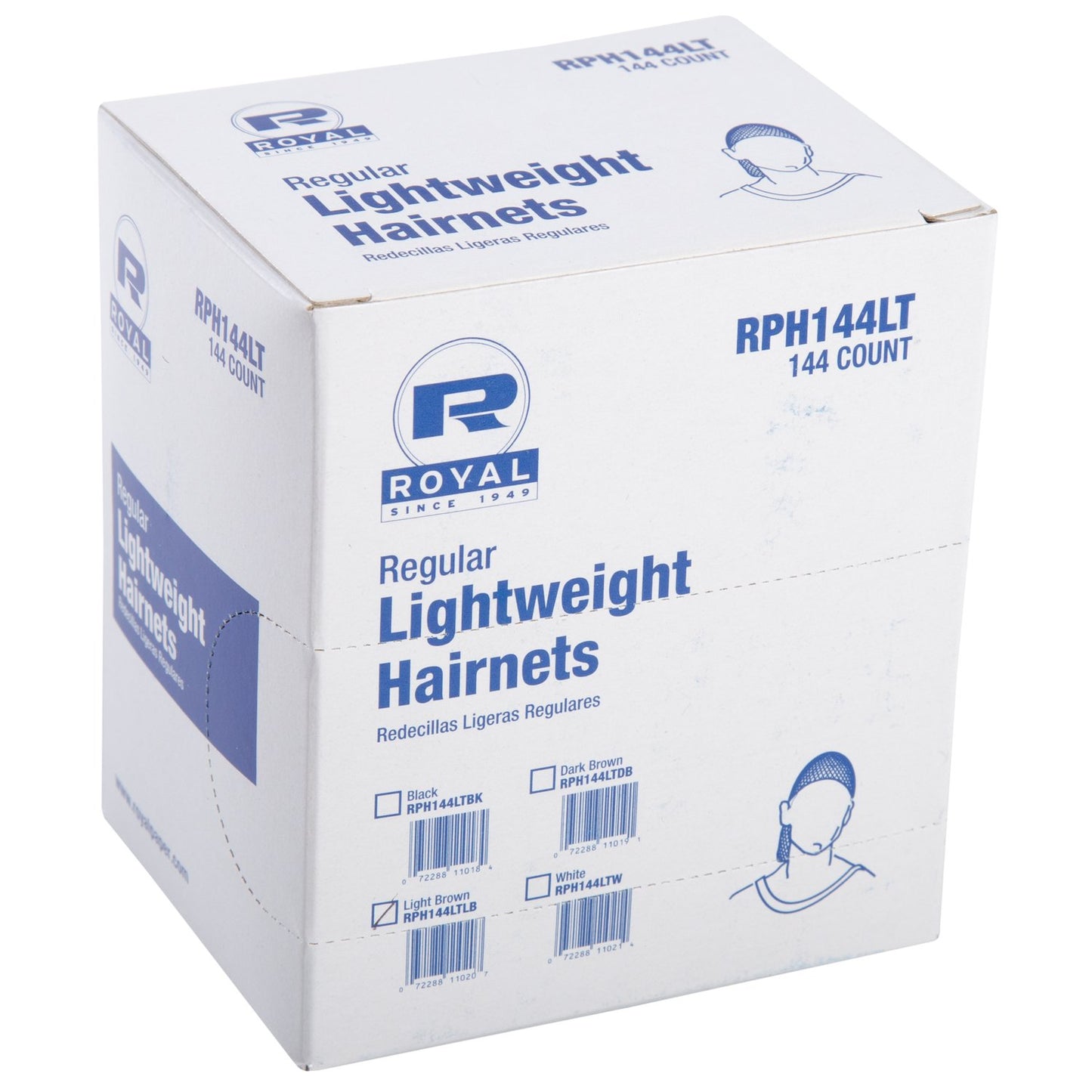 ROYAL PAPER PRODUCTS 24" LIGHT BROWN HAIRNET