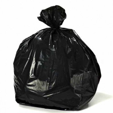 38 X 56 / 60 GAL / LOW DENSITY / BLACK / 1.3 MIL. (100/CASE)
