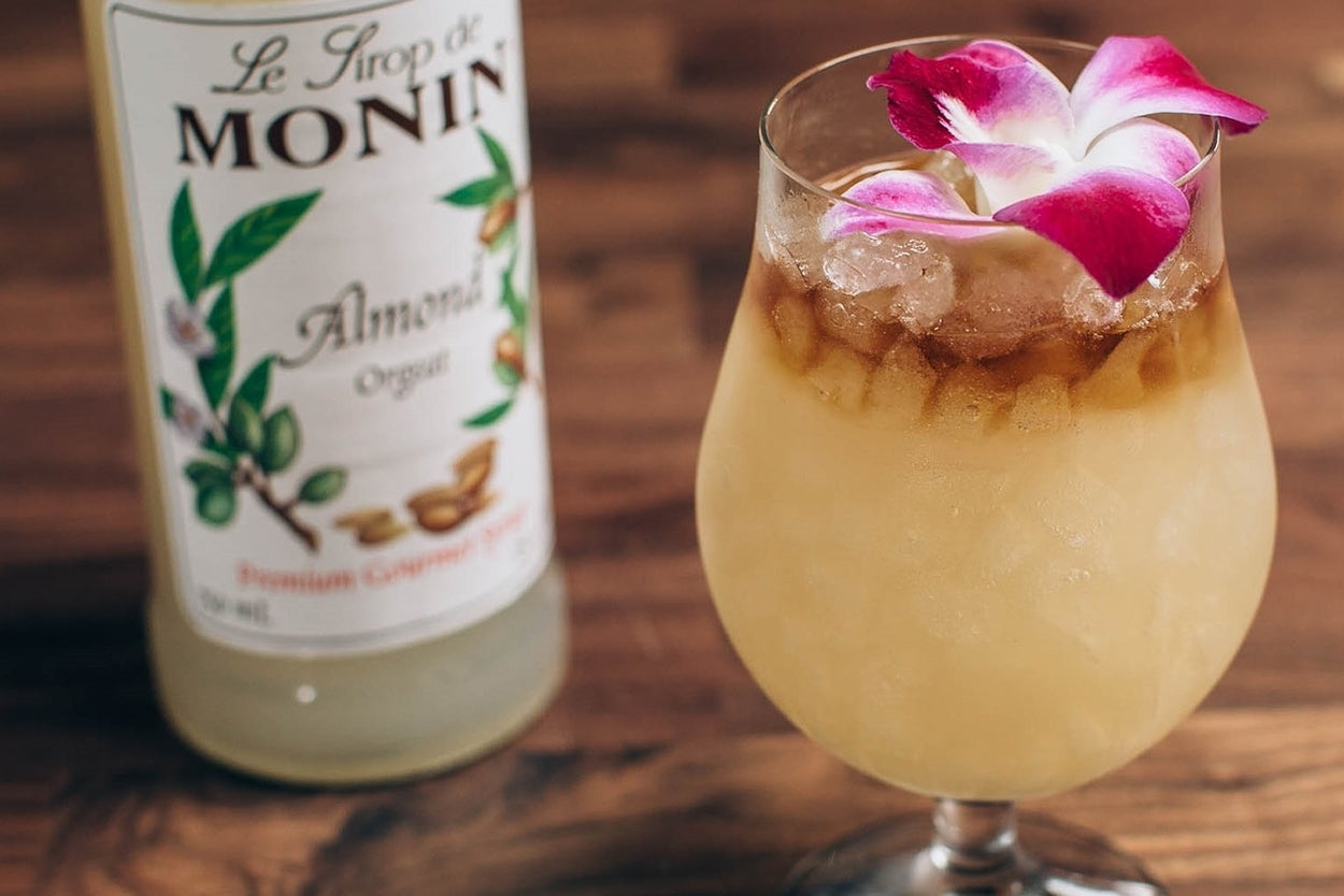 ALMOND (ORGEAT) / MONIN / 1 LITER / (4/CS)