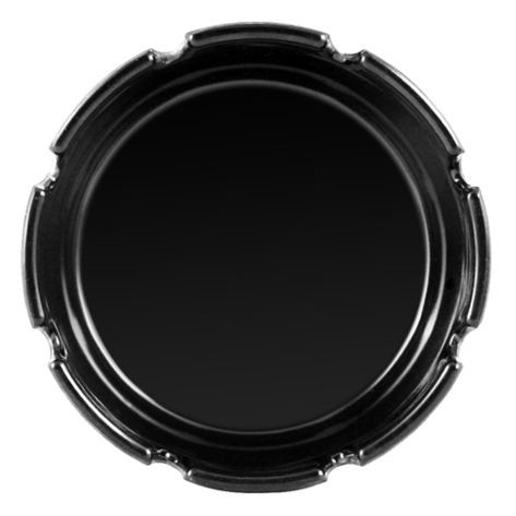ASH TRAYS - STANDARD BLACK