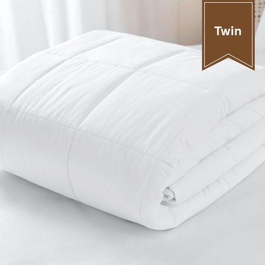 BASIC DUVET INSERT / T-210 SOFT MICROFIBER / TWIN / 66 X 98 (EACH) (6/CS)
