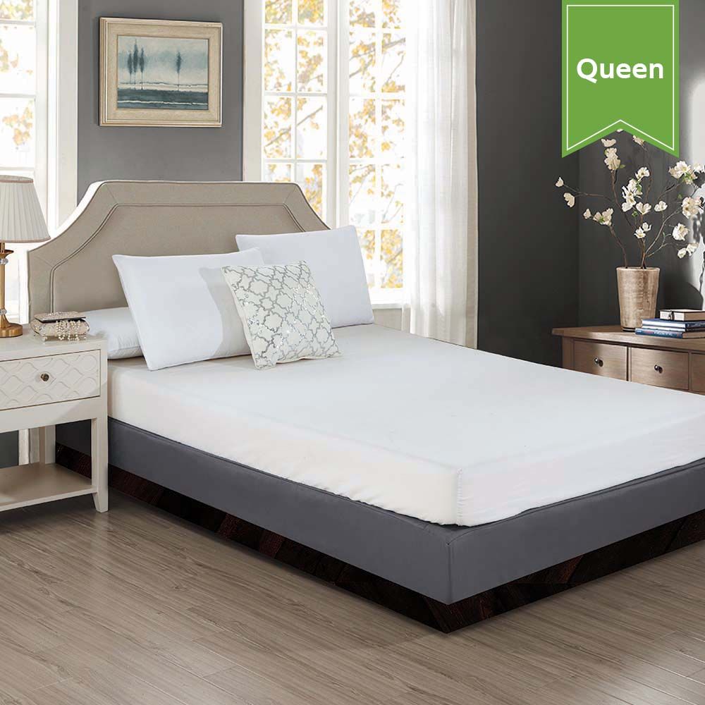 FITTED BOX SPRING WRAP / QUEEN / CHARCOAL GREY / 60 X 80 X 10.50 (EACH)