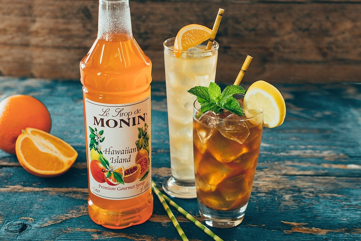 HAWAIIAN ISLAND / MONIN / 1 LITER / (4/CS)