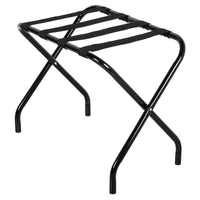 LANCASTER TABLE & SEATING BLACK FOLDING LUGGAGE RACK