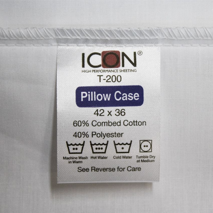 PILLOW CASE / T200 / STANDARD / 42 X 36 (DOZEN) (12/CS)