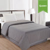 TOP SHEET / WATER STREAMS / CASTLE ROCK GREY / QUEEN / 94 X 96 (EACH)