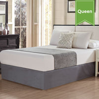 CHENILLE BED SCARF / QUEEN / CASTLE ROCK GREY / 26 X 94 (EACH)