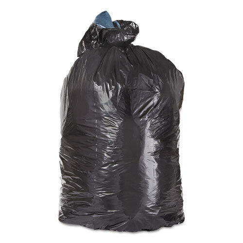 43 X 47 / LOW DENSITY / 56 GAL. / 1.3 MIL / BLACK (100/CS)
