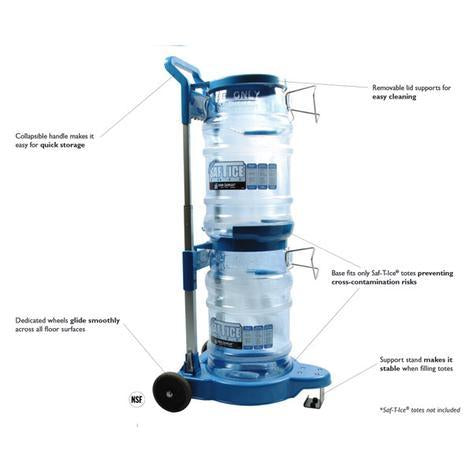 SAN JAMAR SICART60 SAF-T-ICE CART