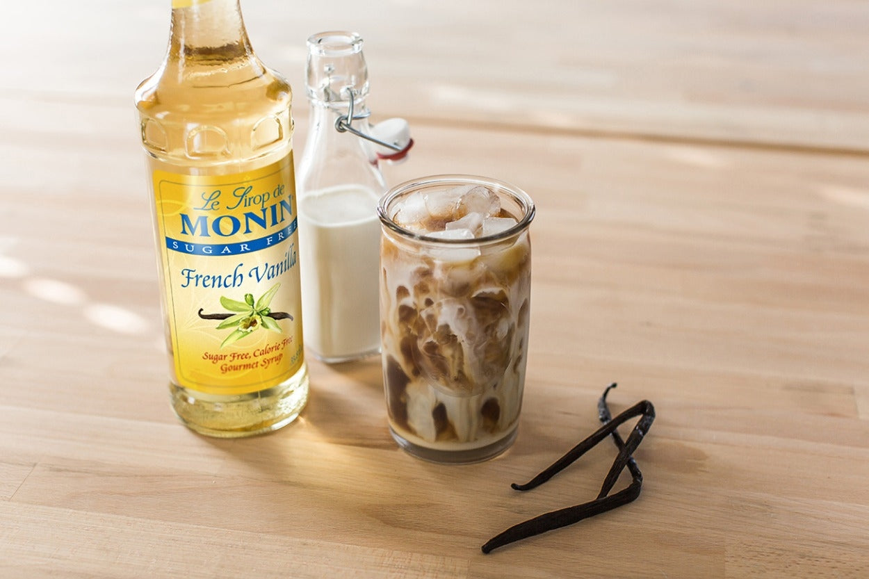 VANILLA, FRENCH SUGAR FREE / MONIN / 1 LITER / (4/CS)