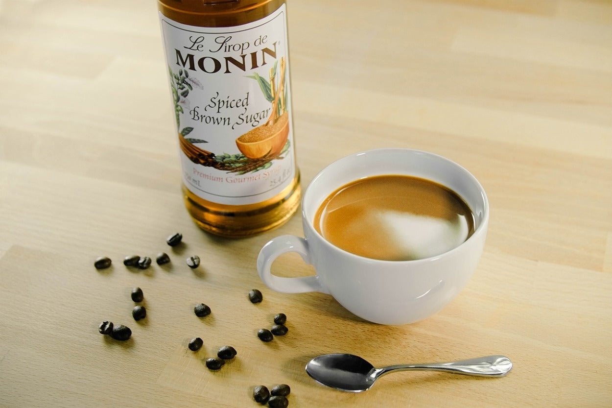 SPICED BROWN SUGAR / MONIN / 1 LITER / (4/CS)