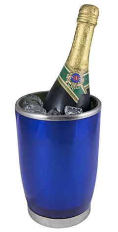 TRANSLUCENT WINE COOLER - BLUE