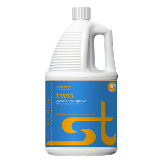 RESOLVE TWO / MACHINE RINSE ADDITIVE / GALLON (4/CASE)